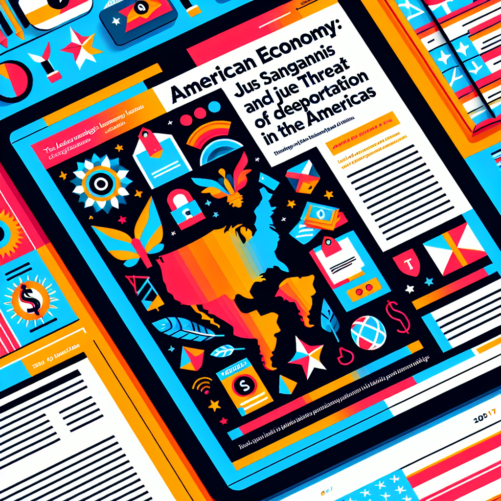 Capa do artigo: Economia americana: Jus Sanguinis e Jus Solis: A Cidadania e a Ameaça de Deportação nas Américas