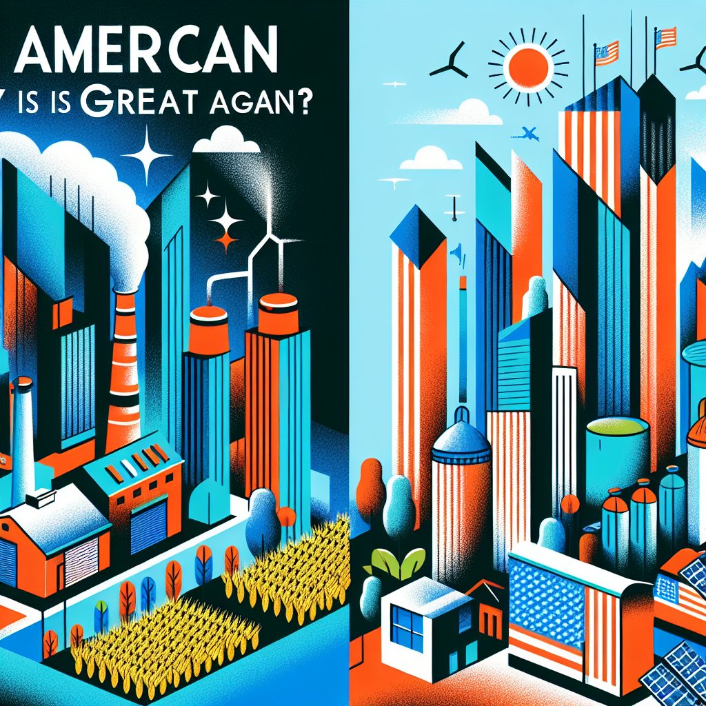 Capa do artigo: Economia americana: Por que América great again?
