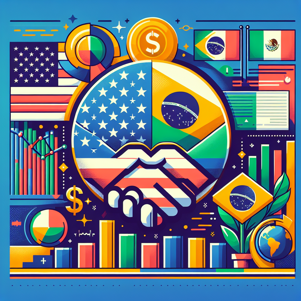 Capa do artigo: Economia americana: Acordo Comercial Brasil-México: Impactos Econômicos