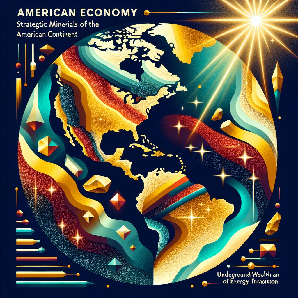 Capa do artigo: Economia americana: Minerais Estratégicos do Continente Americano: Riquezas Subterrâneas e o Futuro da Transição Energética