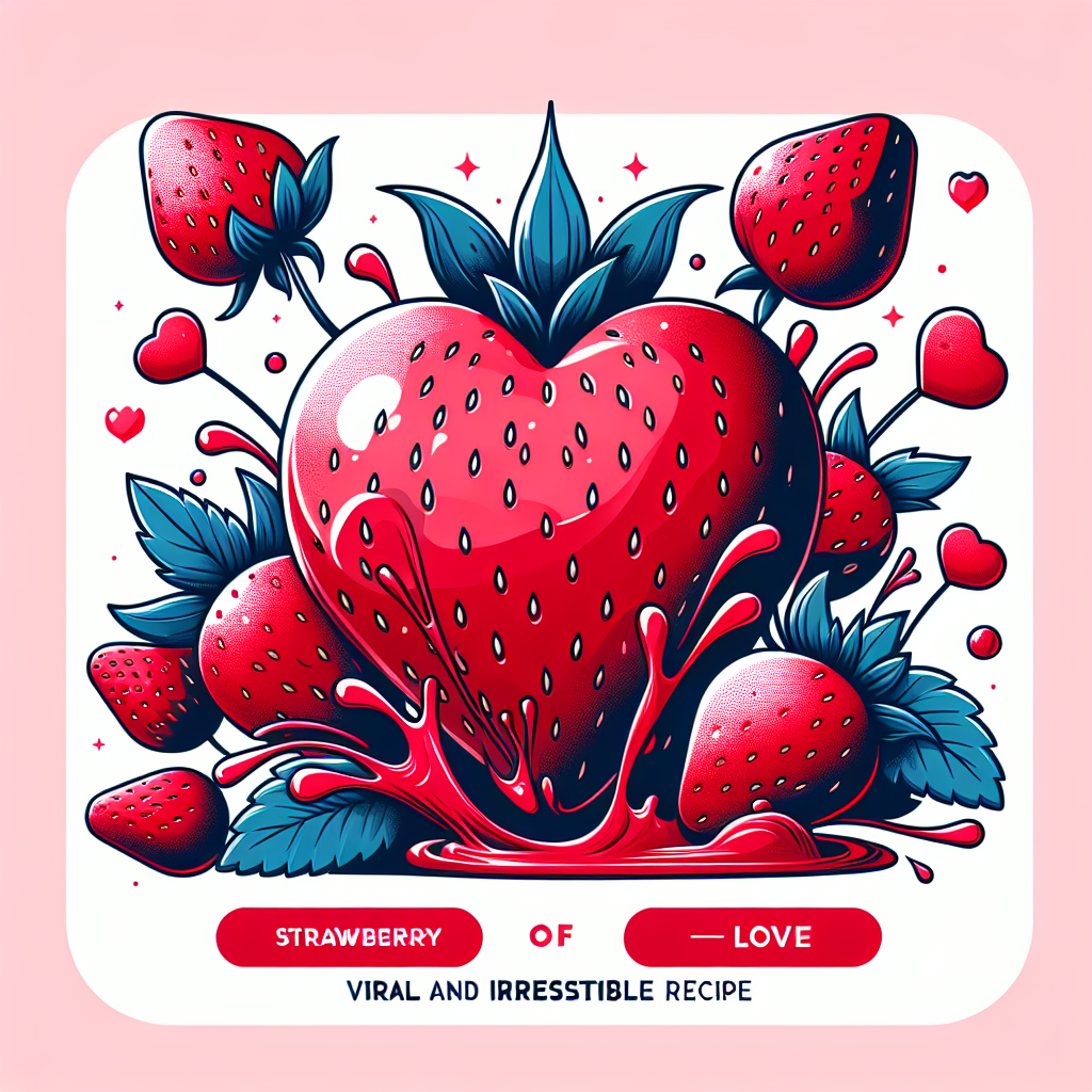 Capa do artigo: Strawberry Of Love Viral And Irresistible Recipe