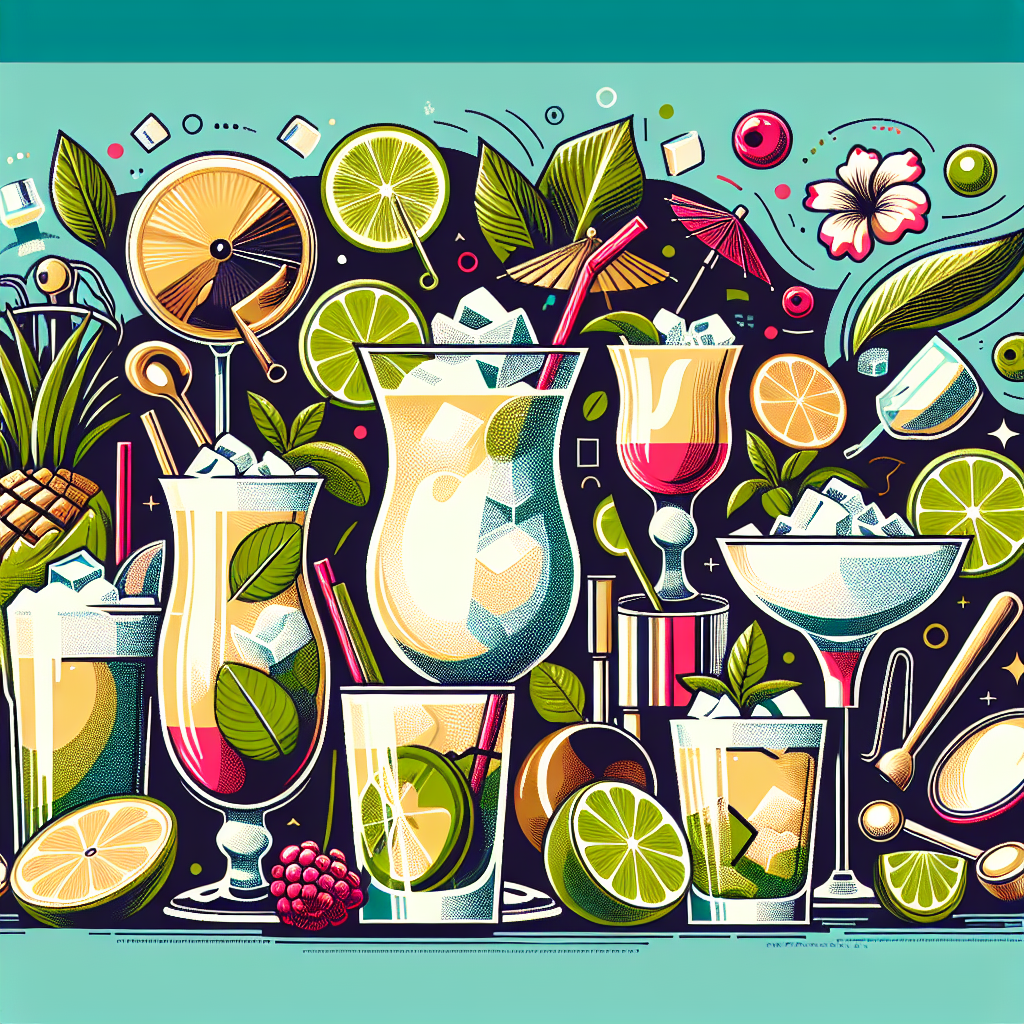 Capa do artigo: Coquetéis Típicos Da América Latina Receitas Para Saborear A Cultura