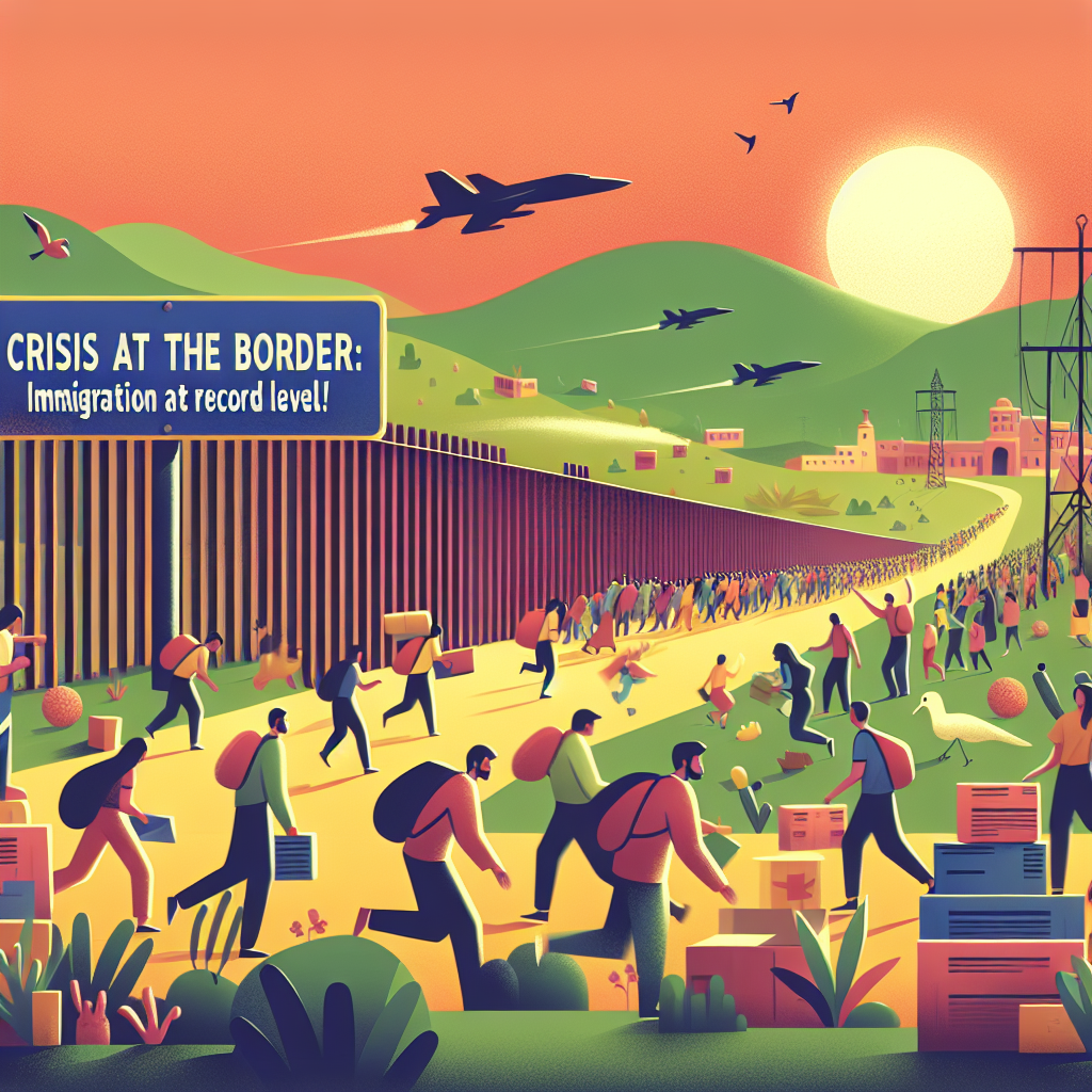 Capa do artigo: Crise na Fronteira: Imigração em Níveis Recorde!