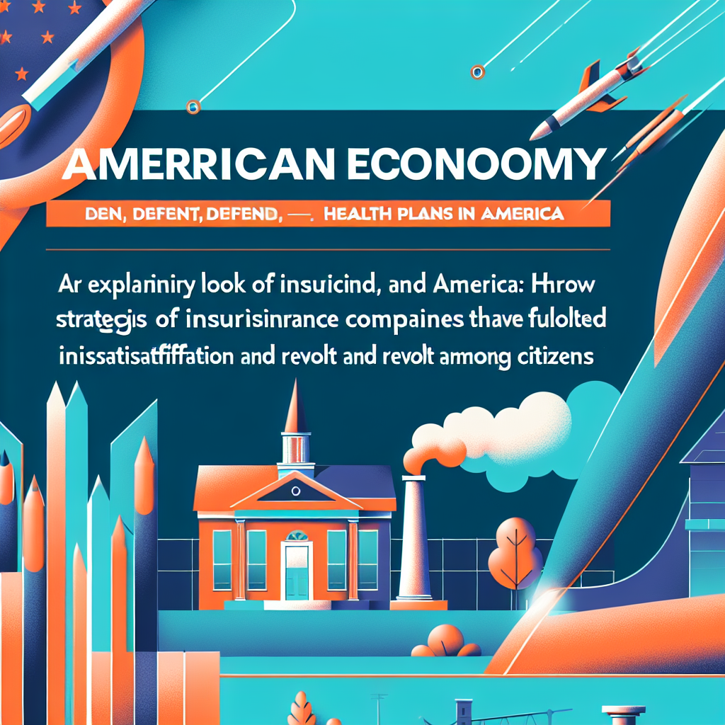 Capa do artigo: Economia americana: “Deny”, “Defend” e “Depose”. O Gatilho da Revolta com os Planos de Saúde na América: umolharexplicativo sobre como três estratégias das seguradoras têm alimentado a insatisfação e revolta dos cidadãos