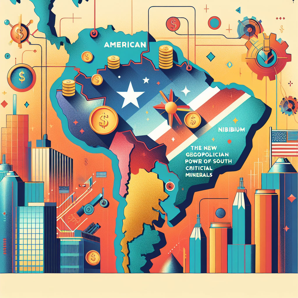 Capa do artigo: Economia americana: Lítio, cobre e nióbio: O novo poder geopolítico dos minerais críticos da América do Sul