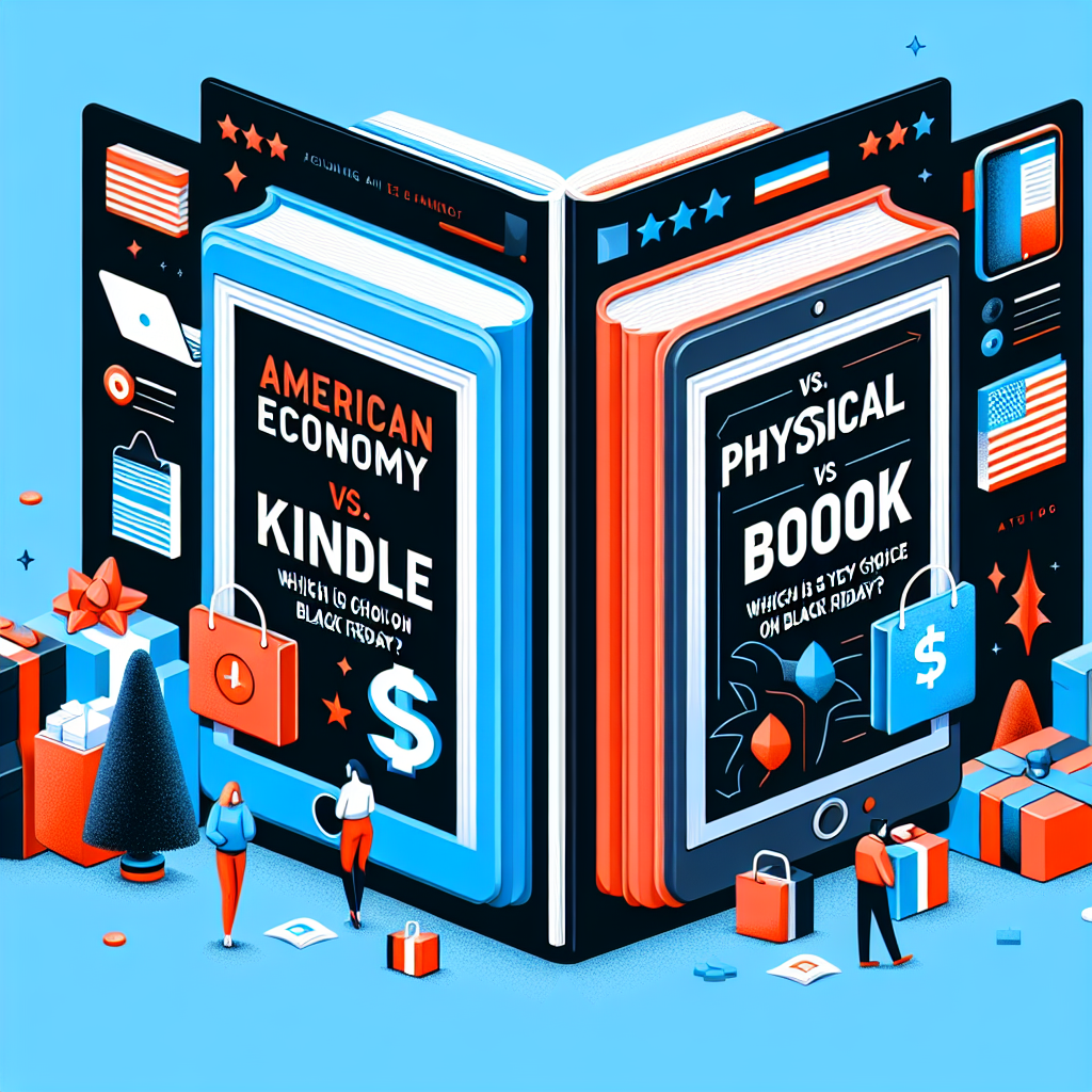 Capa do artigo: Economia americana: Kindle vs. Livro Físico: Qual a Melhor escolha na Black Friday ?