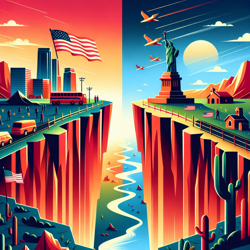 Capa do artigo: Crise Migratória: EUA-México à Beira do Abismo?