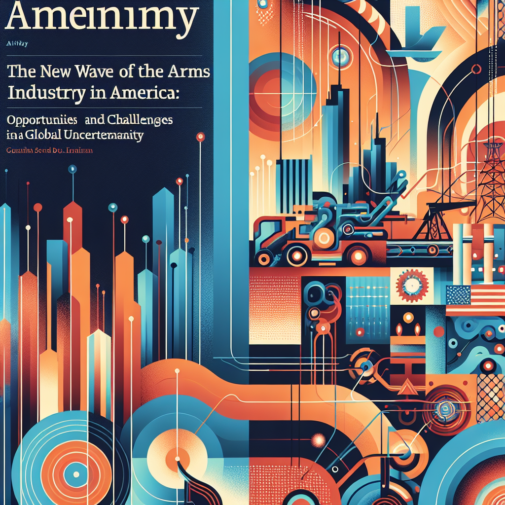 Capa do artigo: Economia americana: A Nova Onda da Indústria Bélica no Continente Americano: Oportunidades e Desafios em um Cenário de Incerteza Global