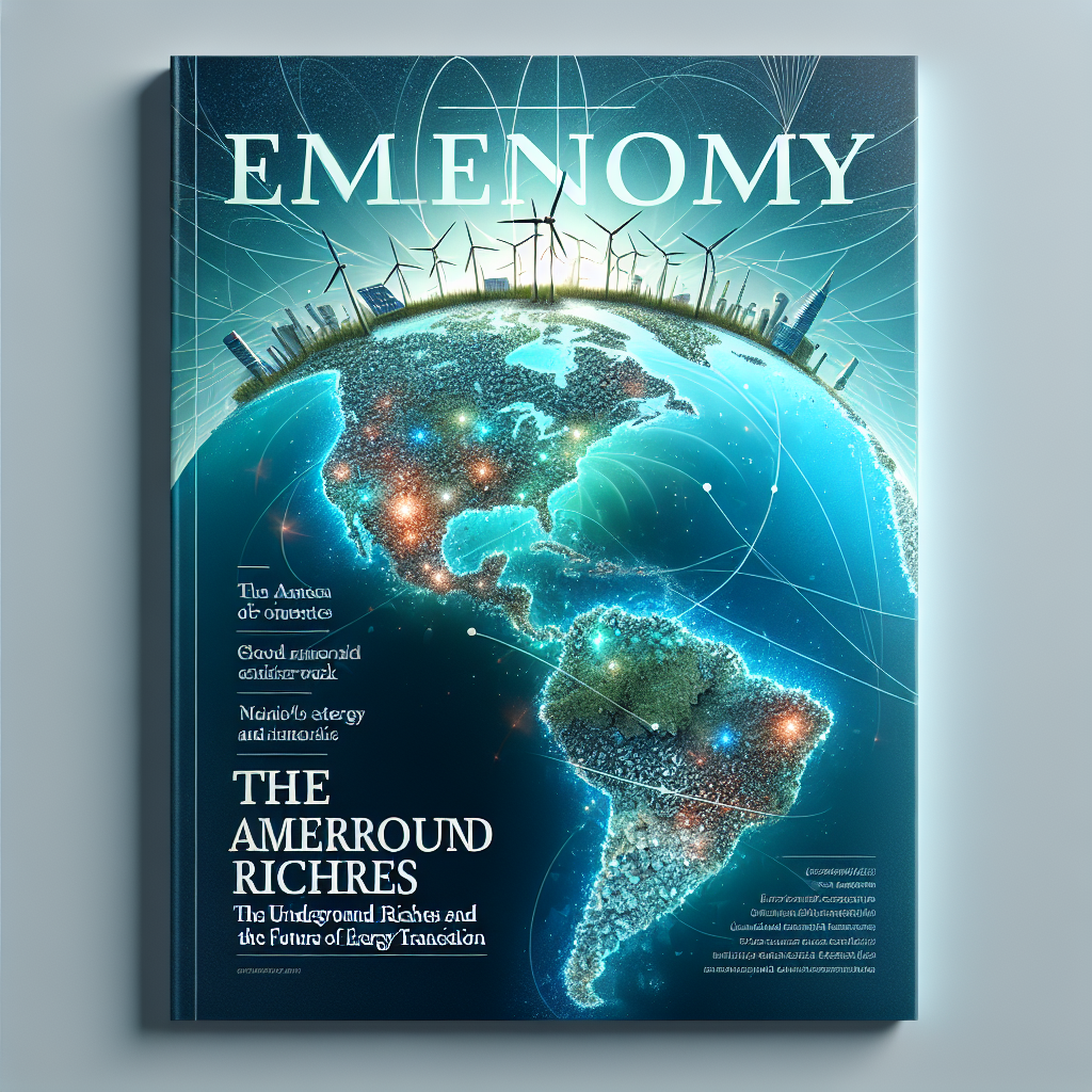 Capa do artigo – Economia americana: Minerais Estratégicos do Continente Americano: Riquezas Subterrâneas e o Futuro da Transição Energética