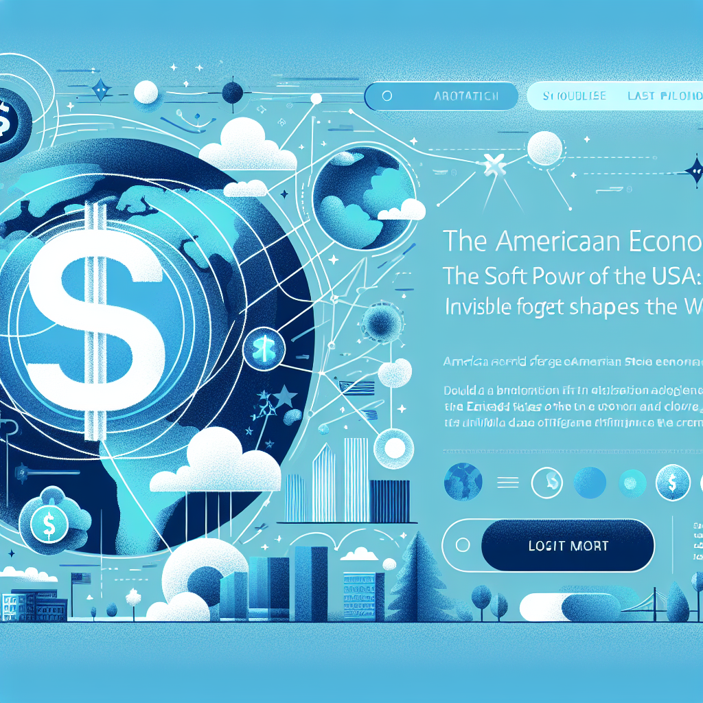 Capa do artigo – Economia americana: O Soft Power dos EUA: A Força Invisível que Molda o Mundo