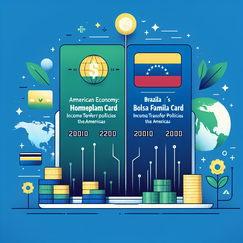 Capa do artigo – Economia americana: Cartão Pátria da Venezuela e Cartão Bolsa Família do Brasil: Políticas de Transferência de Renda nas Américas