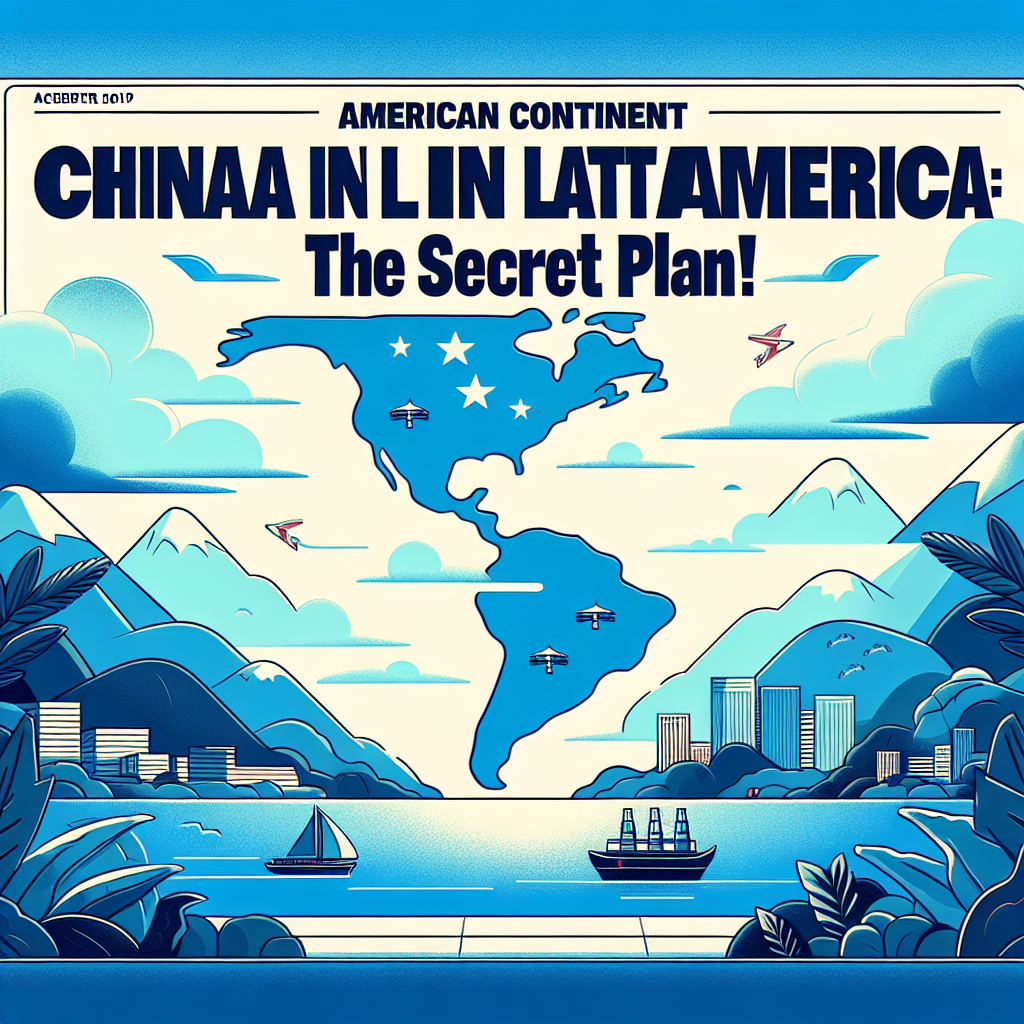 Capa do artigo – Continente americano: American continent: China in Latin America: The Secret Plan!