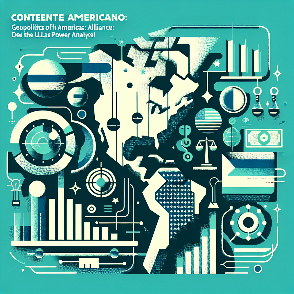 Capa do artigo – Continente americano: Geopolitics of the Americas: Geopolitics of the Americas: LATIN ALLIANCE: Does the U.S. Lose Power? ANALYSIS!