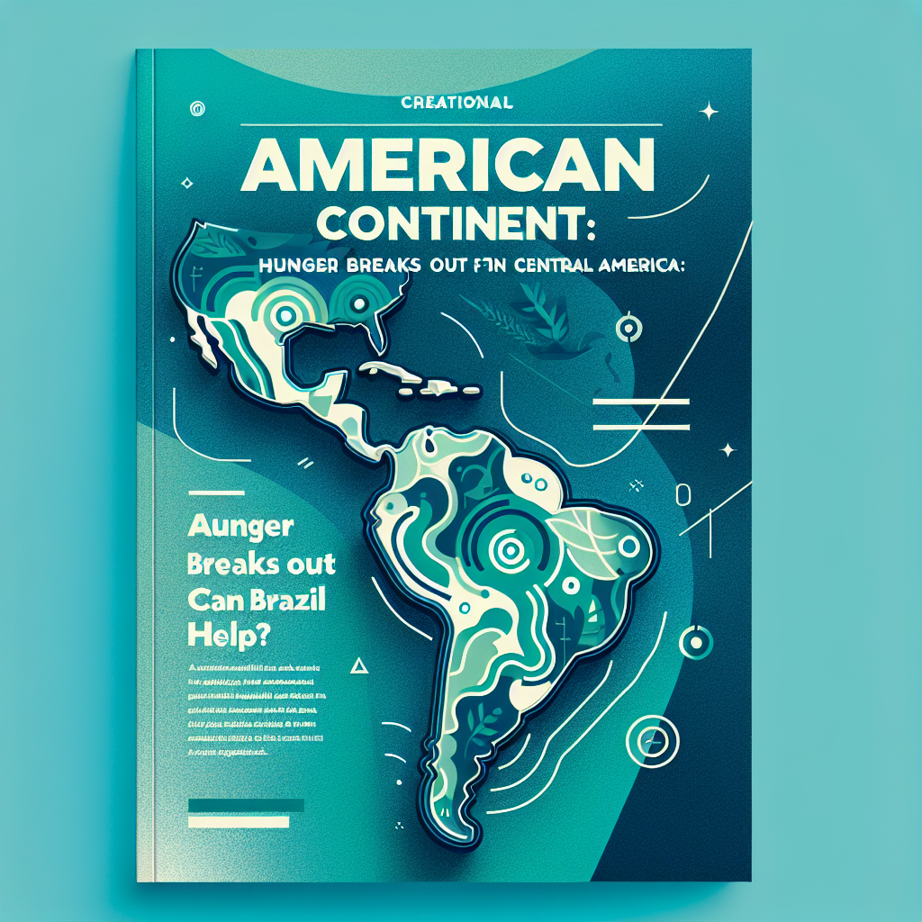 Capa do artigo – Continente americano: A fome irrompe na América Central: O Brasil pode ajudar?