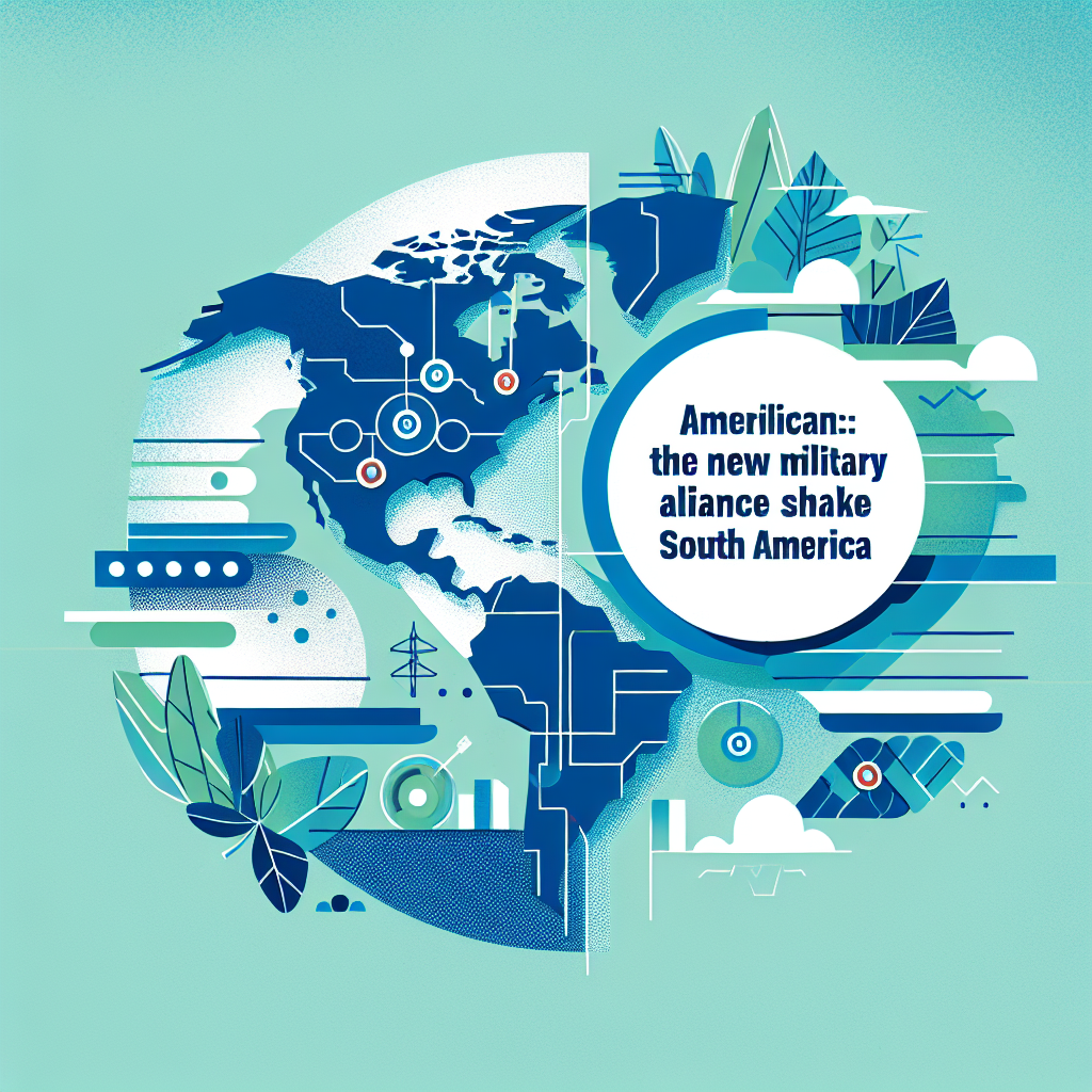 Capa do artigo – Continente americano: American continent: Does the New Military Alliance ABALA South America?