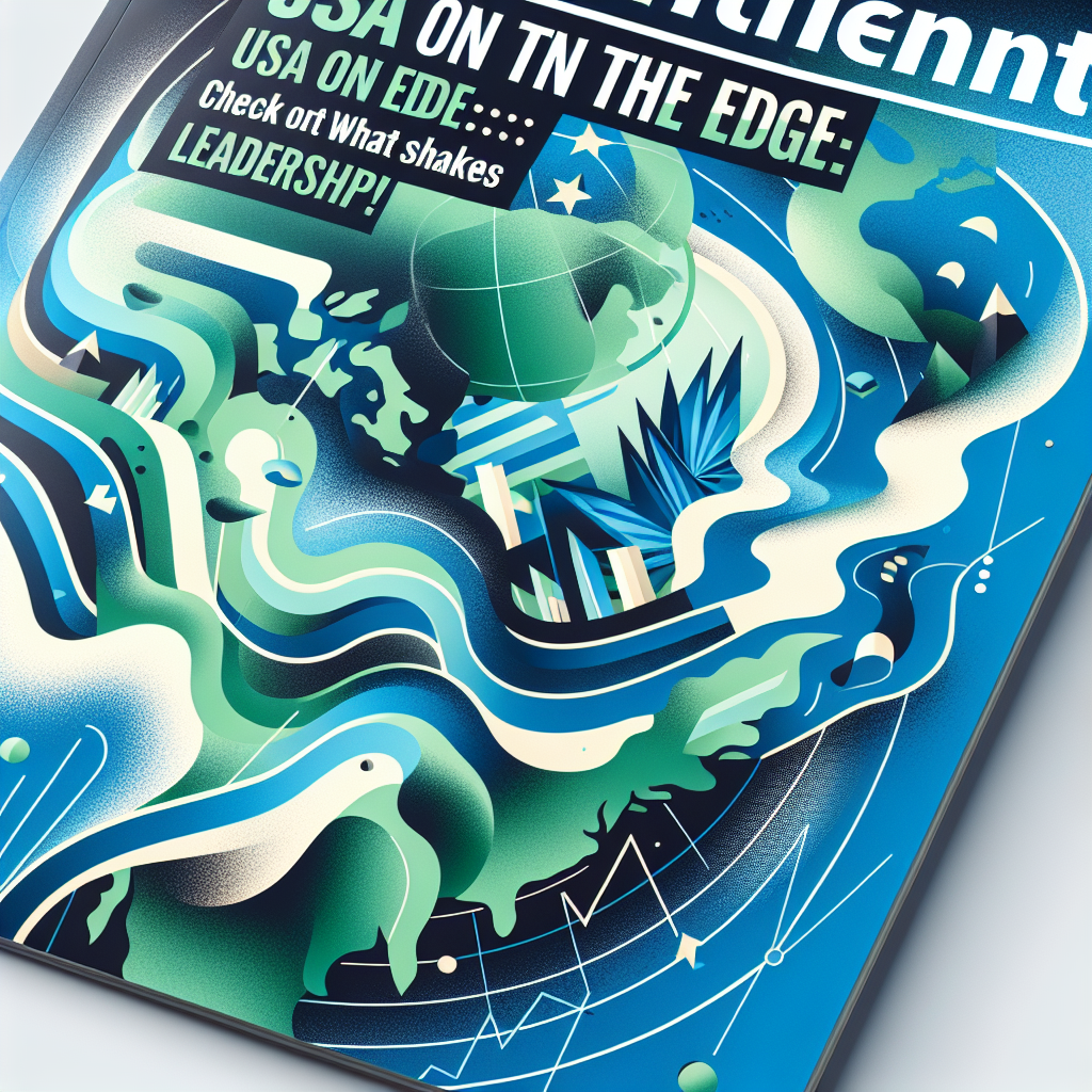 Capa do artigo – Continente americano: American continent: USA on the edge: Check out what shakes up leadership!