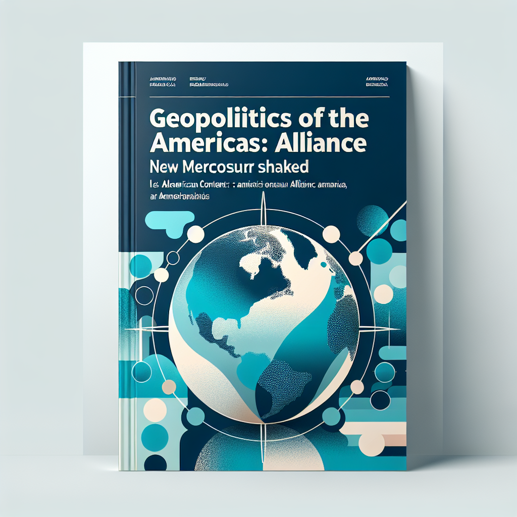 Capa do artigo – Geopolítica das americas: American continent: New Alliance BR/AR: Mercosur Shaken?