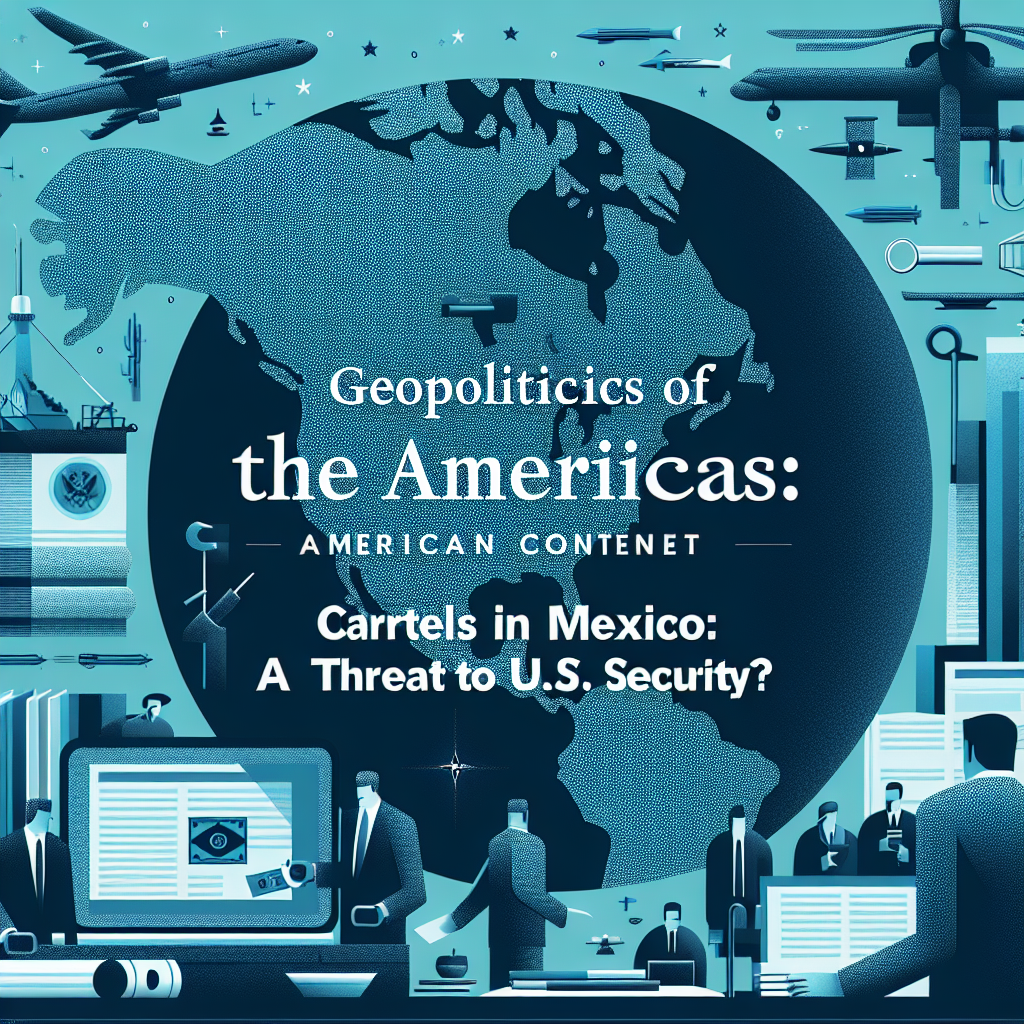 Article Cover - Geopolitics of the Americas: American Continent: Cartels in Mexico: A Threat to U.S. Security?