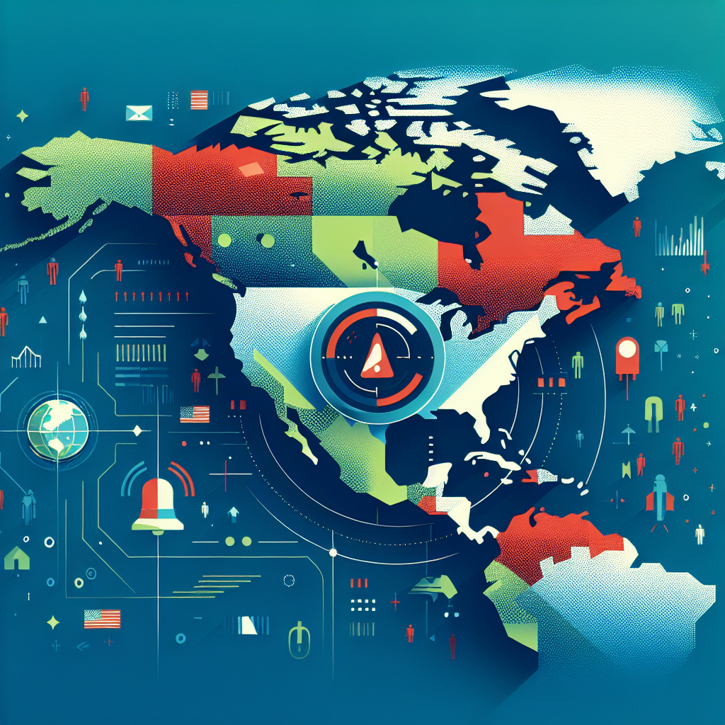 Capa do artigo – Continente americano: American continent: Red Alert: Cold War in Latin America!