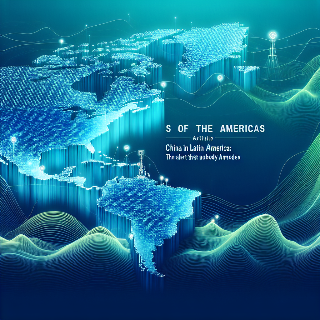 Portada del artículo – Geopolítica de las Américas: Continente americano: China en América Latina: La alerta que nadie ve