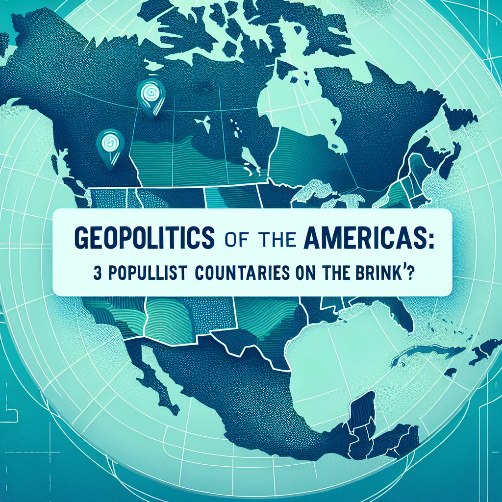 Capa do artigo – Geopolítica das Américas: Continente americano: 3 países populistas à beira do abismo?