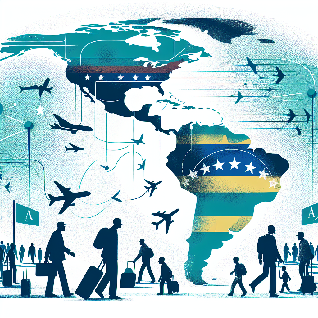 Capa do artigo – Continente americano: Venezuela: 3 Milhões de Refugiados e o Caos Chega ao Brasil?