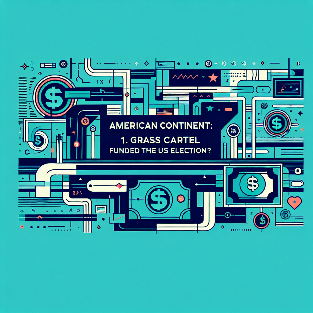 Capa do artigo – Continente americano: 1. Cartel da Maconha: Financiou a Eleição nos EUA?