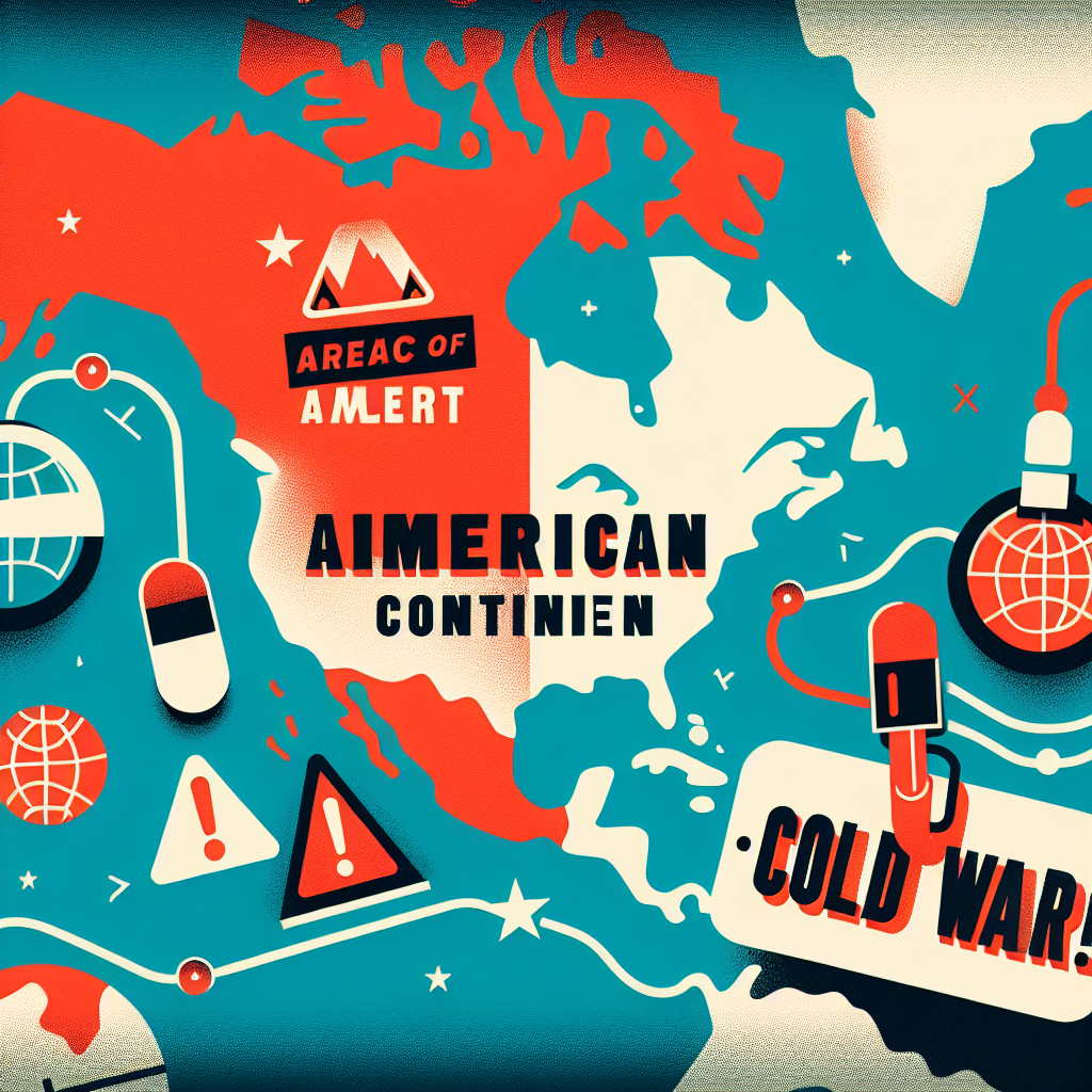 Capa do artigo: Geopolítica das Américas: Continente Americano: Alerta Vermelho: Guerra Fria na América Latina!