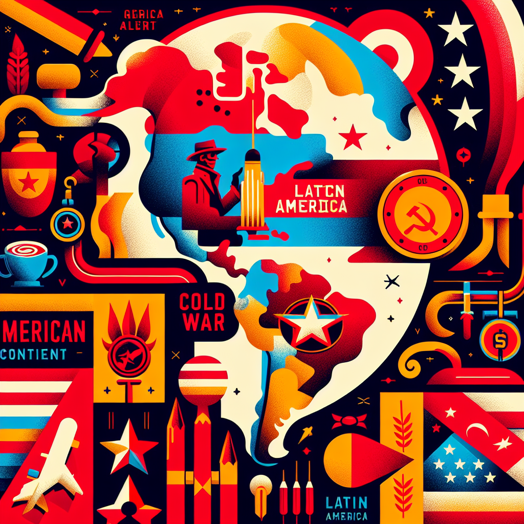 Capa do artigo: Geopolítica de las Américas: Continente Americano: Alerta Roja: ¡Guerra Fría en América Latina!