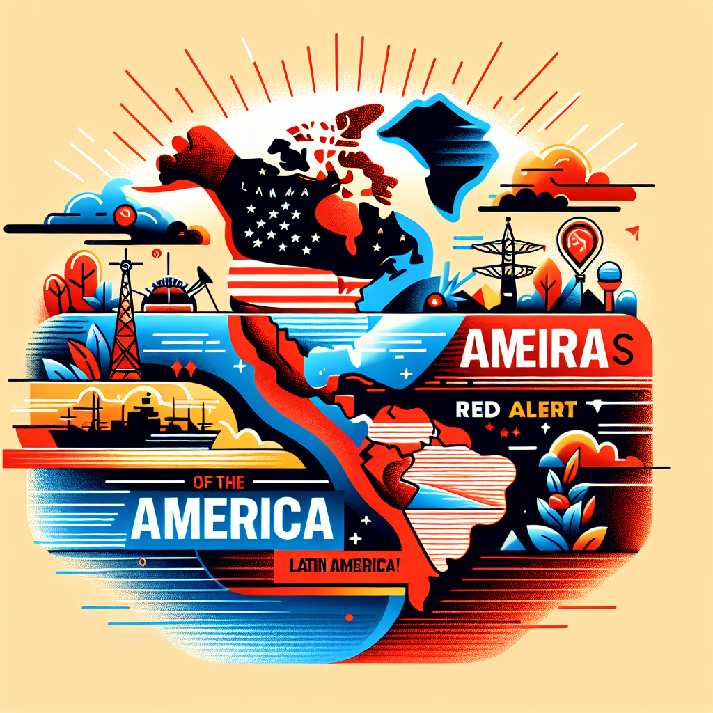 Capa do artigo: Geopolítica das Américas: Continente Americano: Alerta Vermelho: Guerra Fria na América Latina!