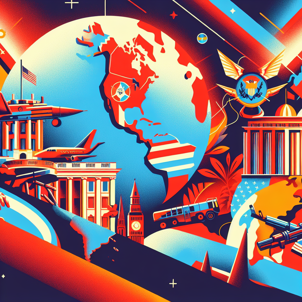 Capa do artigo: Geopolítica de las Américas: Continente Americano: Alerta Roja: ¡Guerra Fría en América Latina!