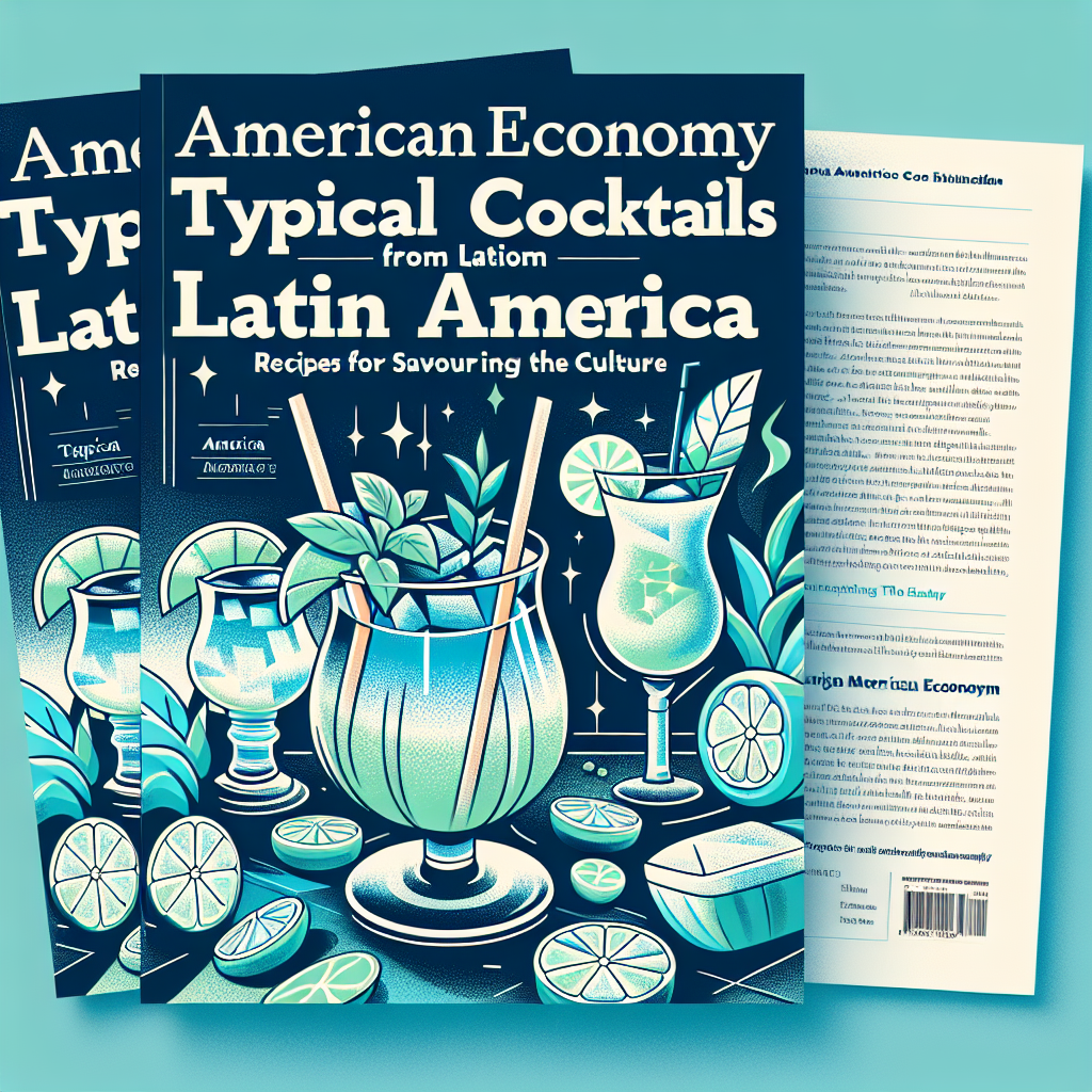 Capa do artigo – Economia americana: Coquetéis Típicos da América Latina: Receitas para Saborear a Cultura
