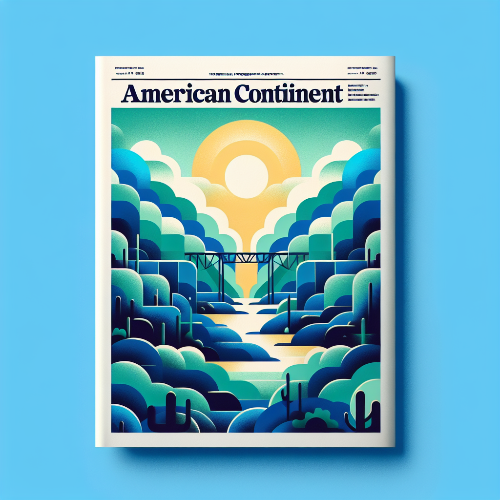 Capa do artigo – Continente americano: Crise na Fronteira: Imigração em Níveis Recorde!