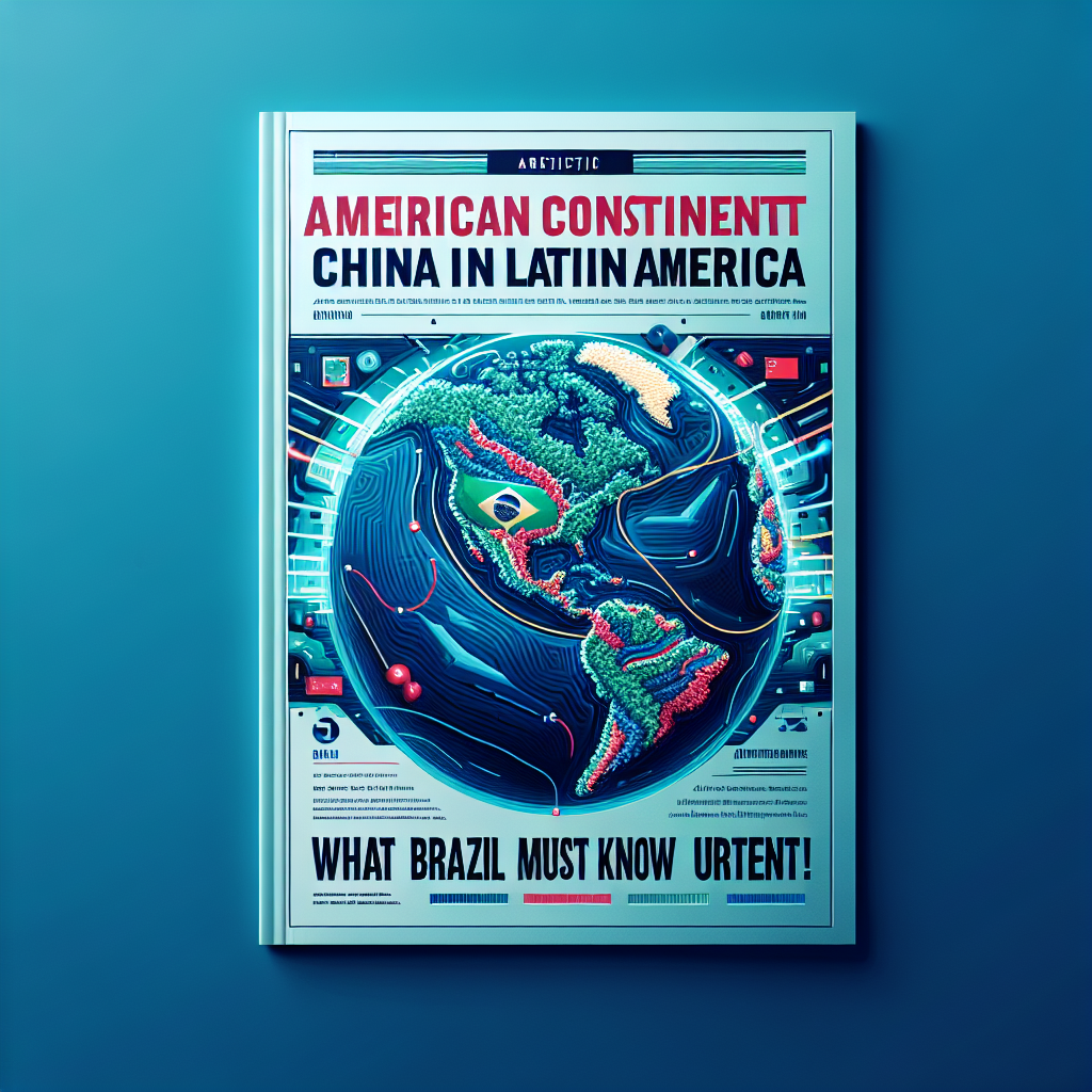Capa do artigo – Continente americano: China na AL: O Que o Brasil DEVE Saber URGENTE!