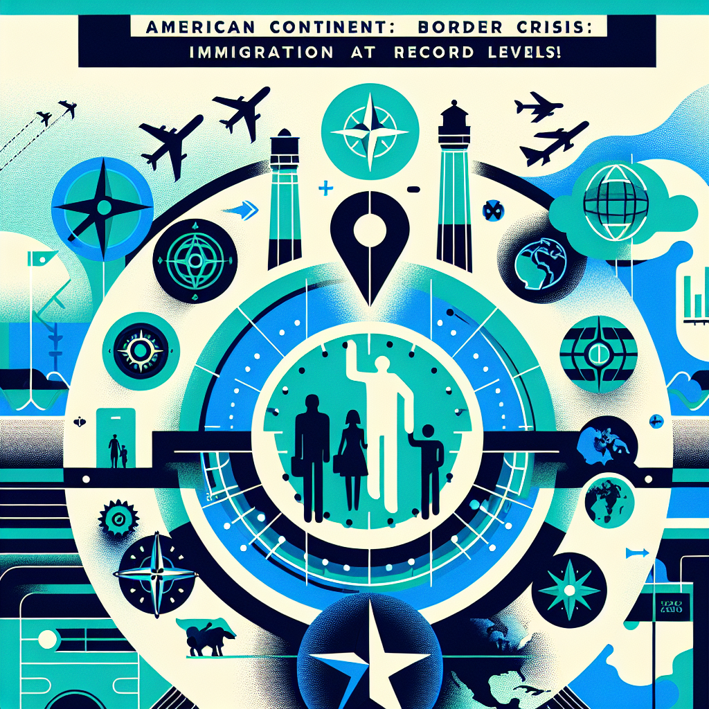 Capa do artigo – Continente americano: Border Crisis: Immigration at Record Levels!