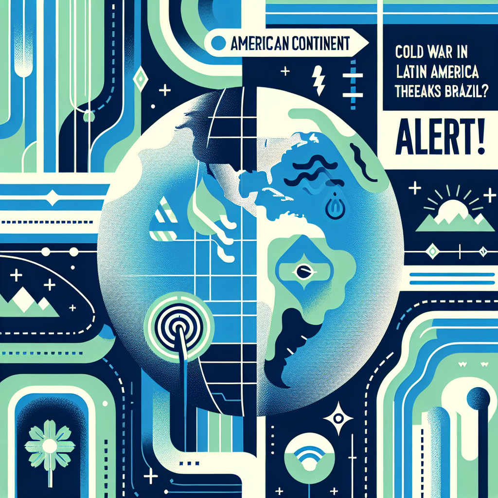 Capa do artigo – Continente americano: American continent: Alert! Cold War in Latin America THREATENS Brazil?