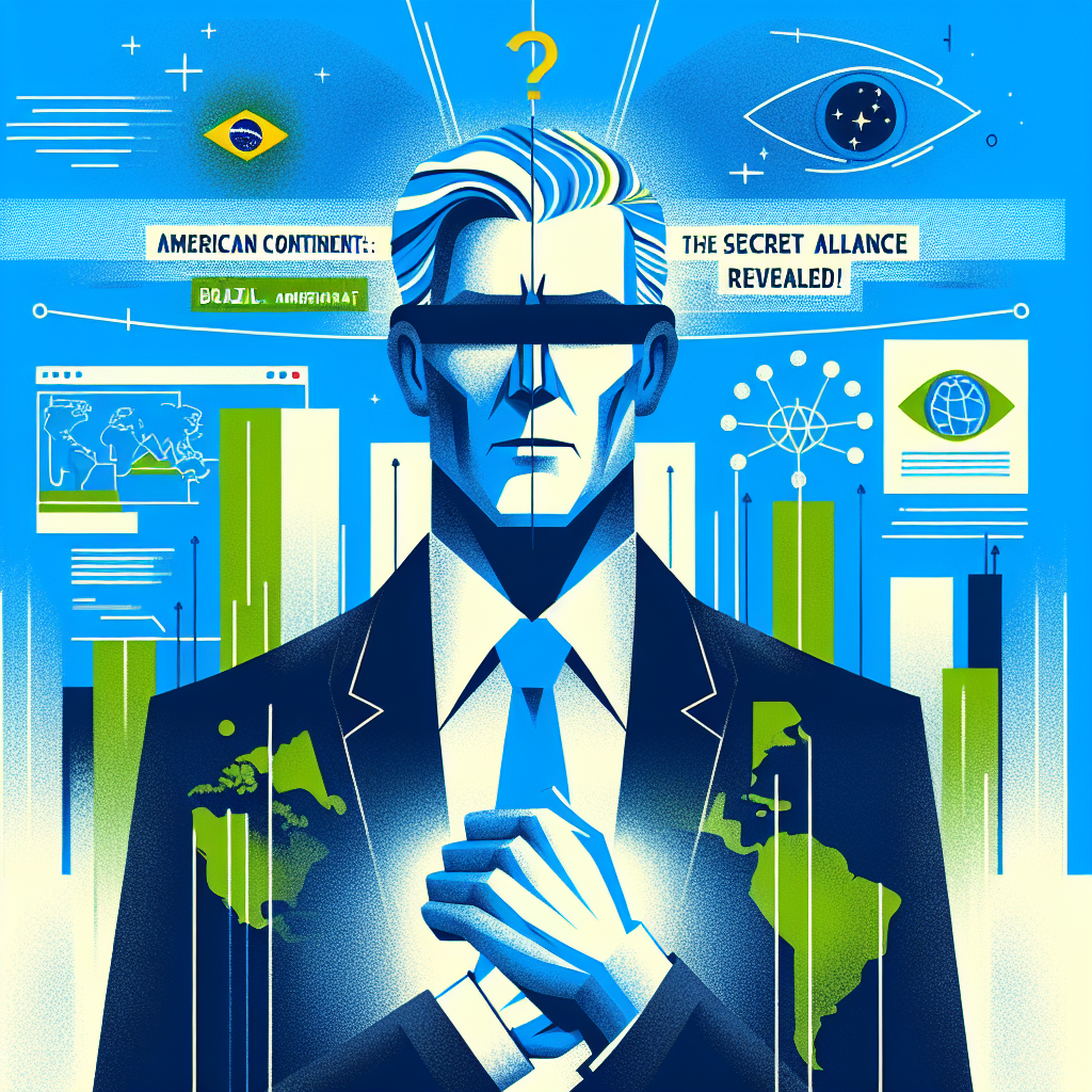 Capa do artigo – Geopolítica das americas: Continente americano: ¿Brasil a la cabeza? ¡La Alianza Secreta Revelada!
