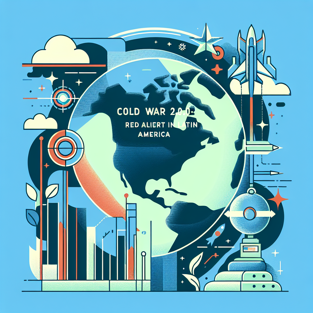 Capa do artigo – Continente americano: American continent: Cold War 2.0: Red Alert in Latin America!