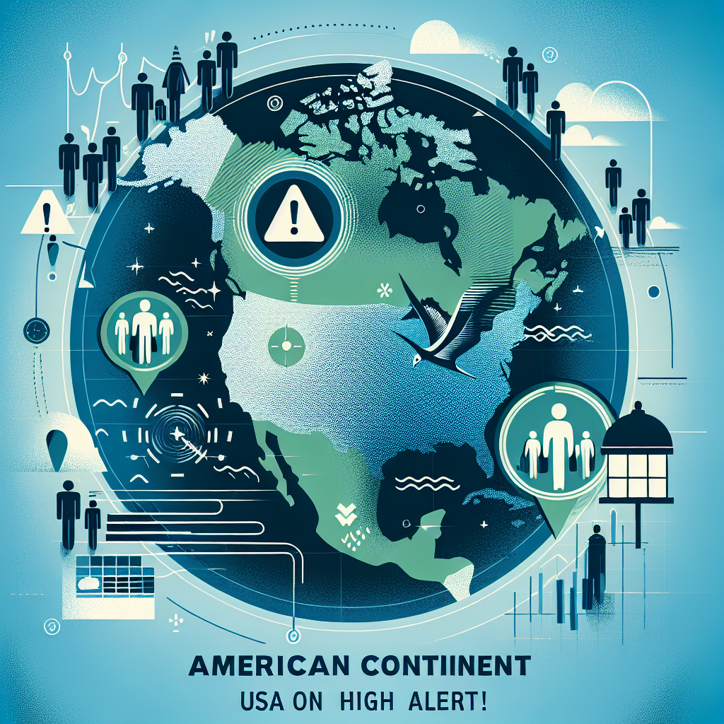 Capa do artigo – Continente americano: American continent: Migration Crisis: USA on High Alert!