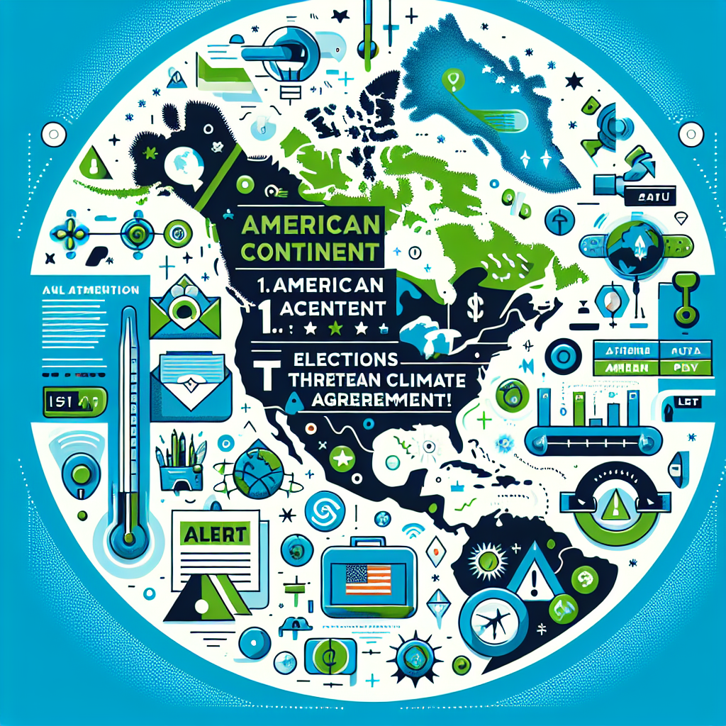 Capa do artigo – Continente americano: American continent: 1. Alert [Country]: Elections Threaten Climate Agreement!