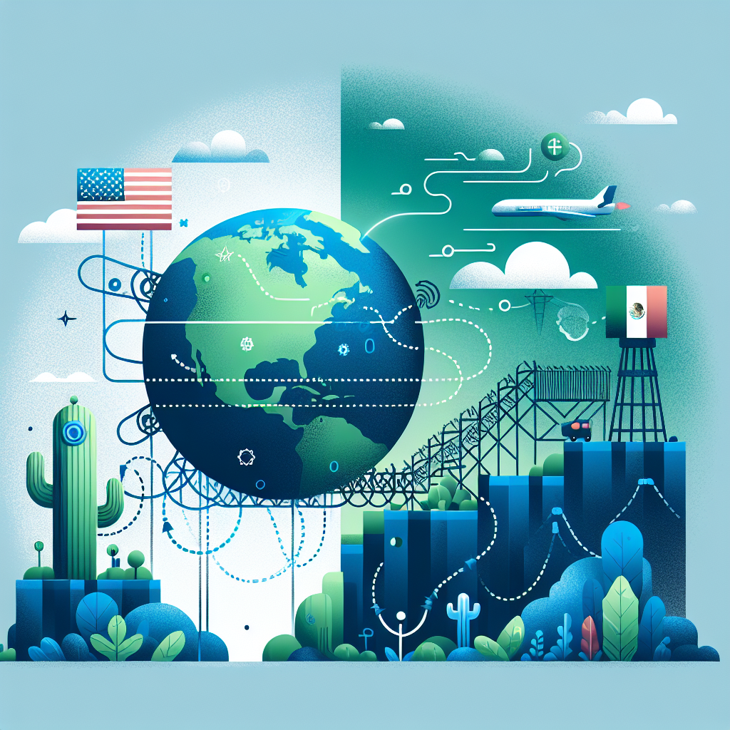 Capa do artigo – Continente americano: American continent: Migration Crisis: USA-Mexico on the Edge of the Abyss?