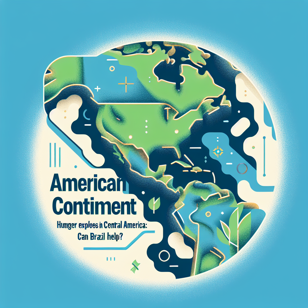 Capa do artigo – Continente americano: American continent: Hunger explodes in Central America: Can Brazil help?