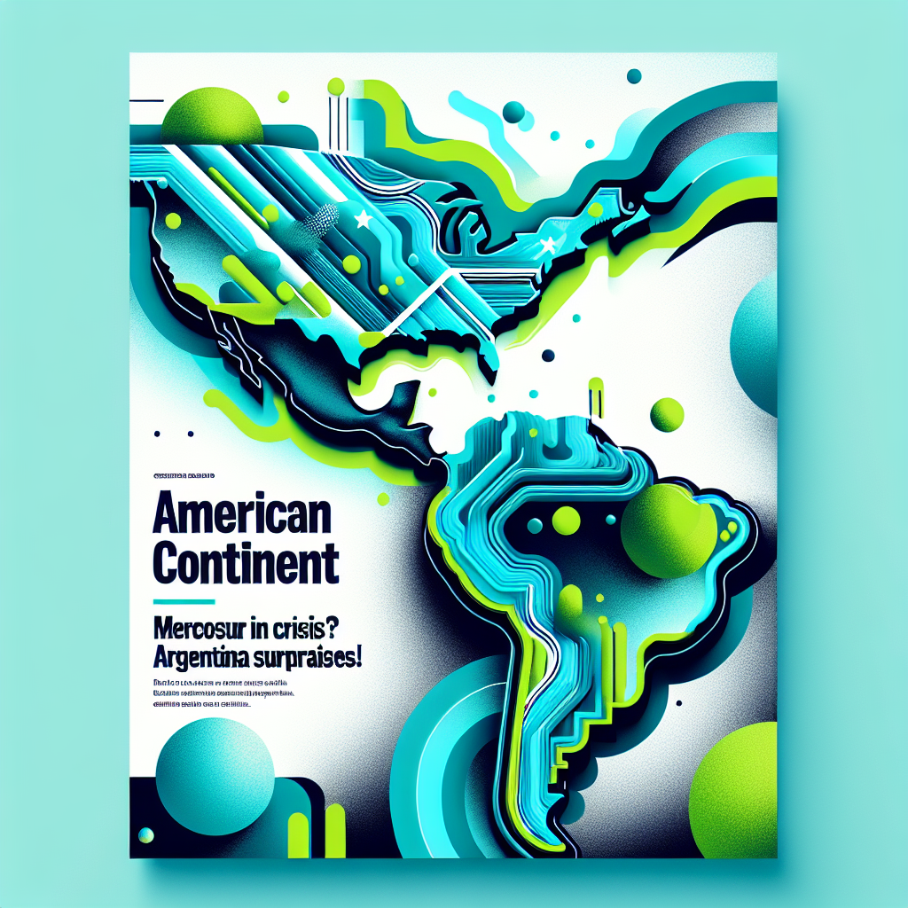 Capa do artigo – Continente americano: American continent: Mercosur in Crisis? Argentina Surprises!