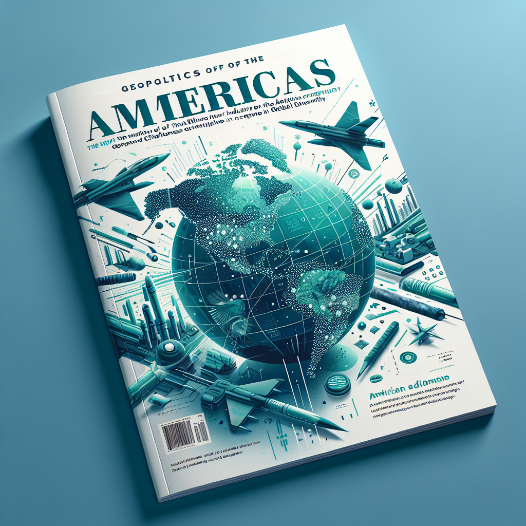 Capa do artigo – Geopolítica das americas: Economía estadounidense: La Nueva Ola de la Industria Militar en el Continente Americano: Oportunidades y Desafíos en un Escenario de Incertidumbre Global