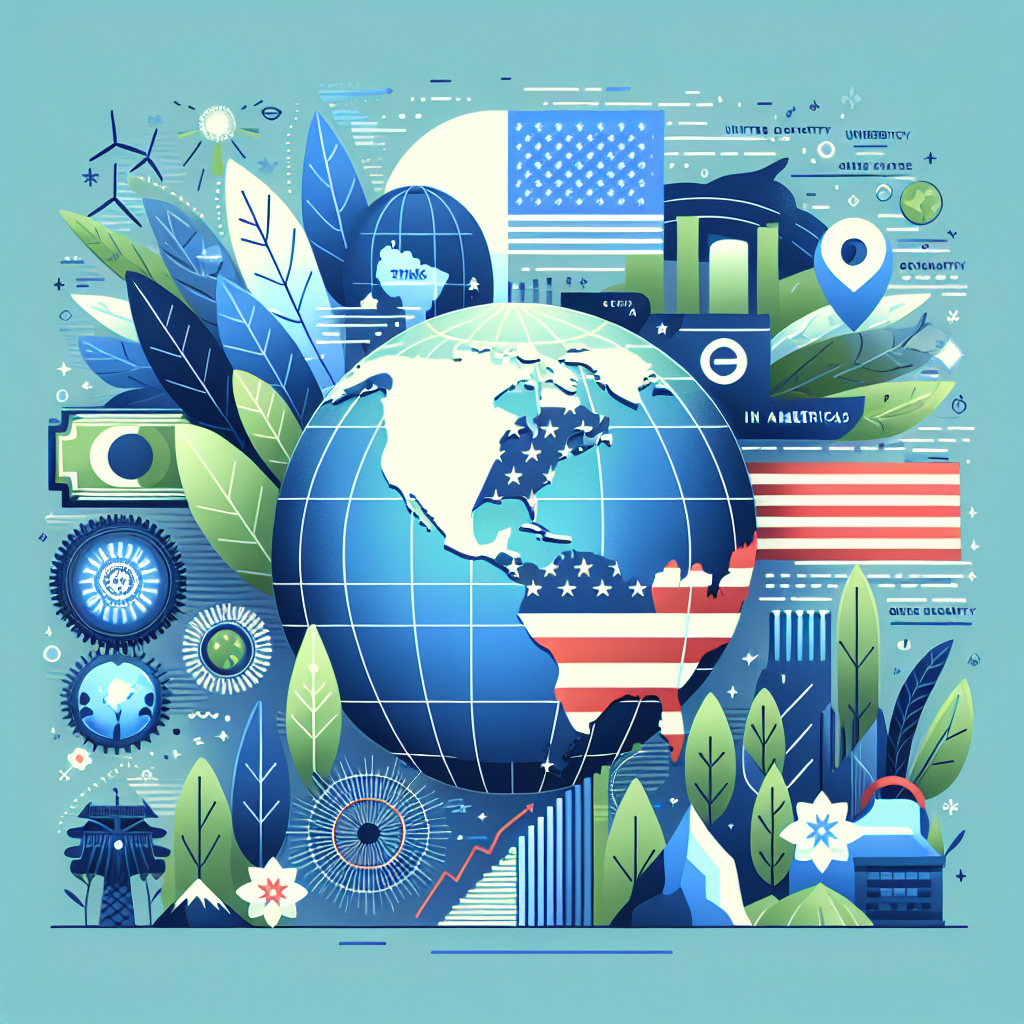 Capa do artigo – Geopolítica das americas: Economía estadounidense: La Diversidad Cultural y las Bellezas Naturales de América: Un Tesoro para la Humanidad