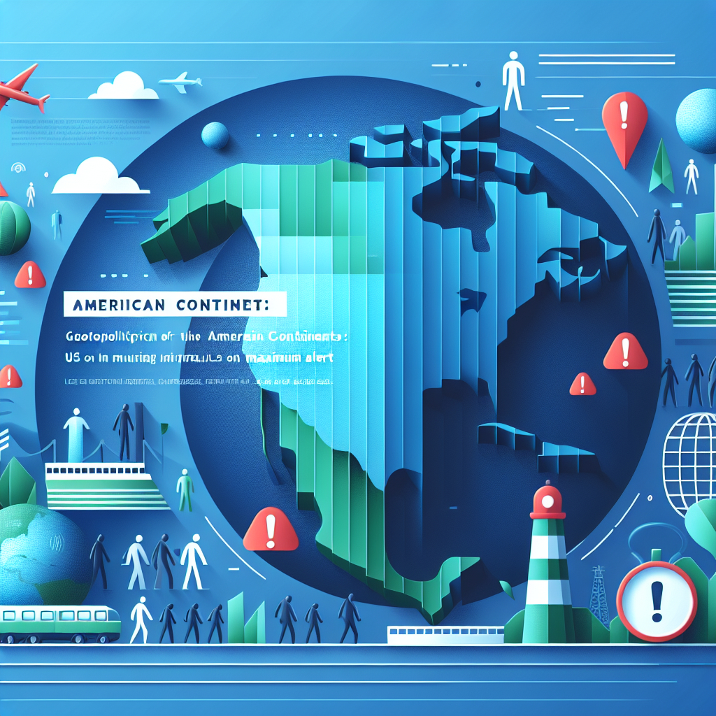 Capa do artigo – Geopolítica das americas: Continente americano: Crisis migratoria: ¡EE. UU. en alerta máxima!