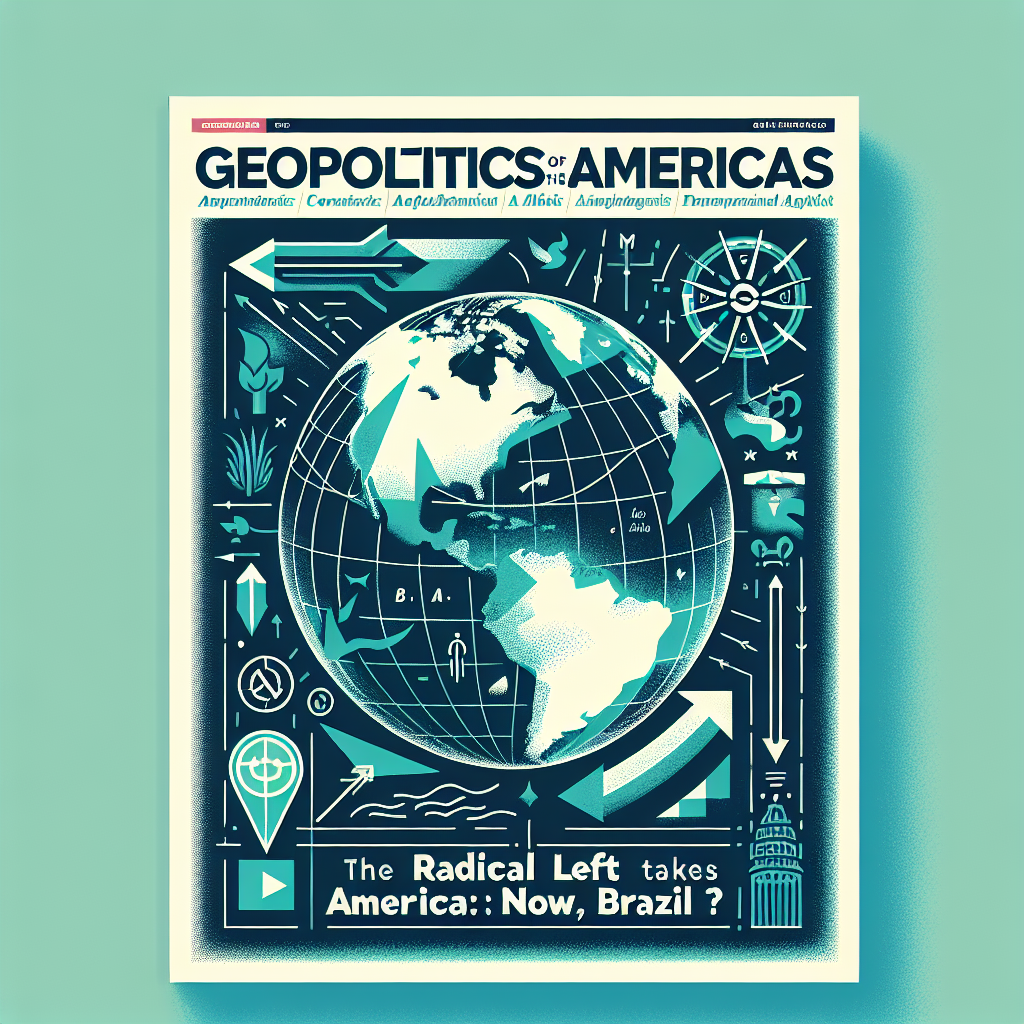 Capa do artigo – Geopolítica das americas: Continente americano: La Izquierda Radical Toma América: ¿Y Ahora, Brasil?