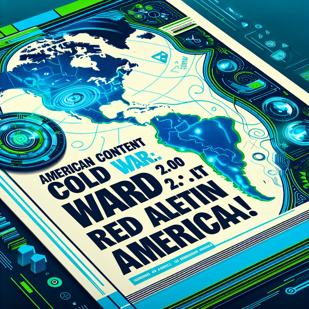 Capa do artigo – Continente americano: American continent: Cold War 2.0: Red Alert in Latin America!