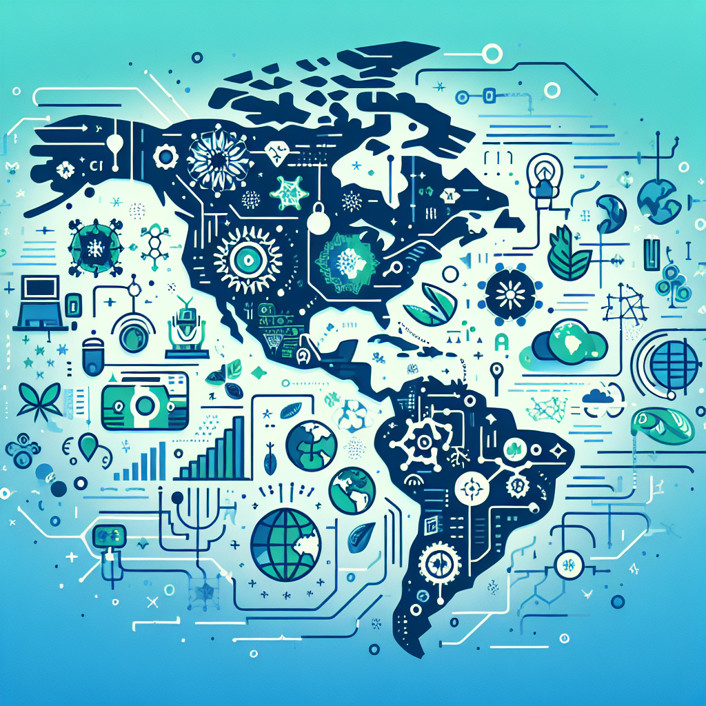 Capa do artigo – Continente americano: American continent: Scientific diplomacy and global environmental change in Latin America and the Caribbean