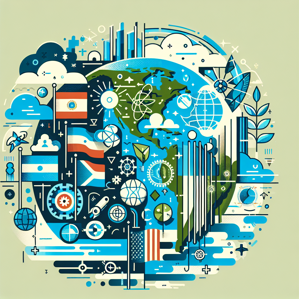 Capa do artigo – Geopolítica das americas: Continente americano: Diplomacia científica y cambio ambiental global en América Latina y el Caribe